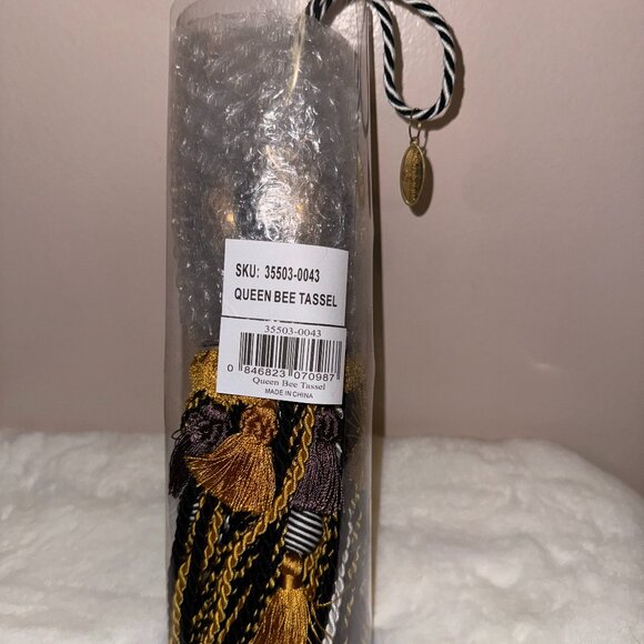 NWT!  Mackenzie-Childs Queen Bee Tassel - Picture 3 of 3